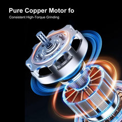 LONGMON durable construction supports years of dependable grinding performance.