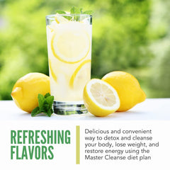LonoLife Master Cleanse dissolving in water for quick hydration