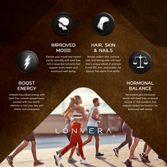 Lonvera beef liver capsules pour shows easy-to-take form for busy days