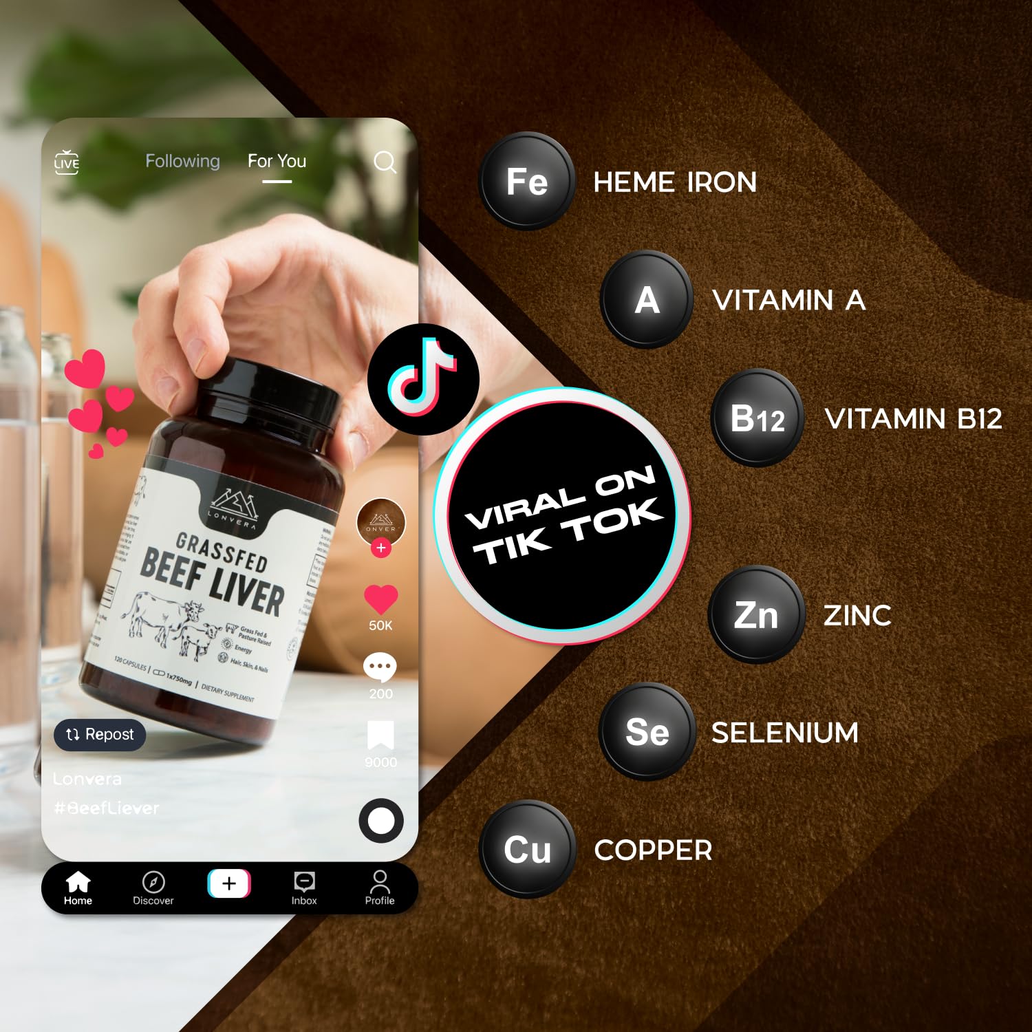 Lonvera daily-use routine image suggests simple integration into morning habits