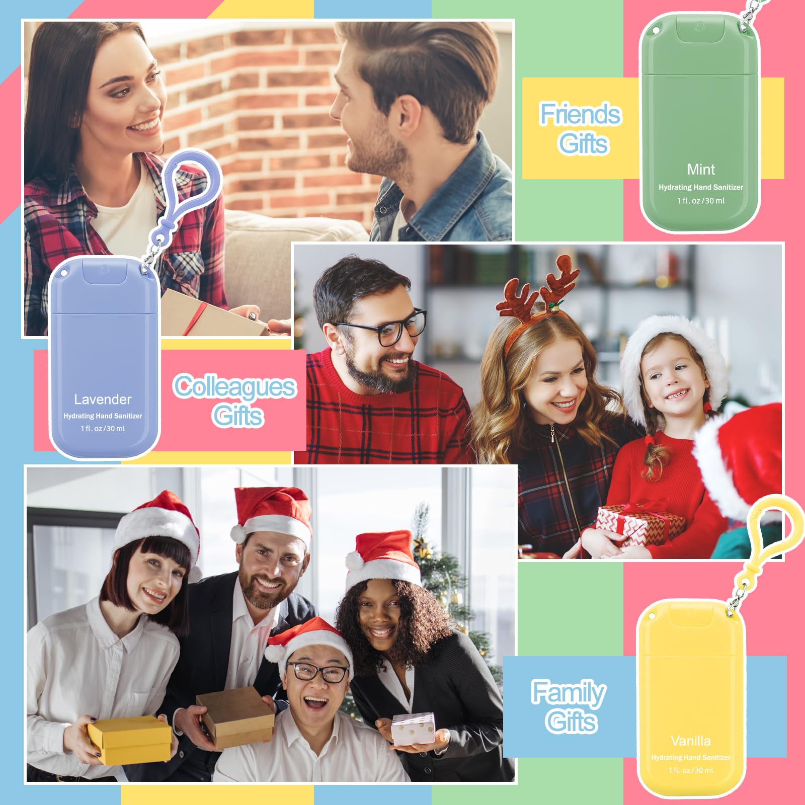 Loopeer 1oz travel-size bottle fits purses and backpacks.