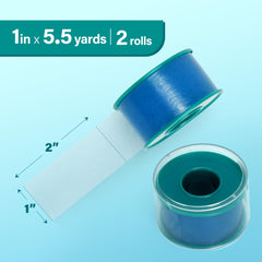 LotFancy silicone tape close-up reveals translucent breathable texture.