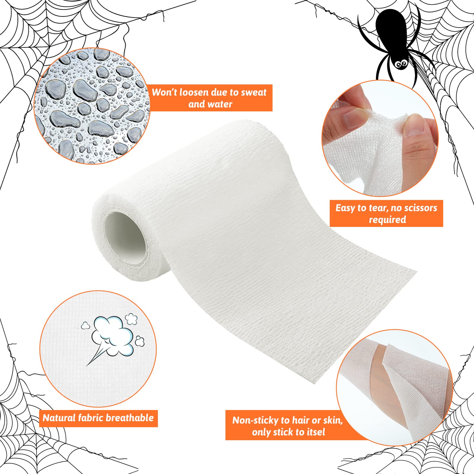 Lothee comfortable porous nonwoven material offers light, breathable coverage.