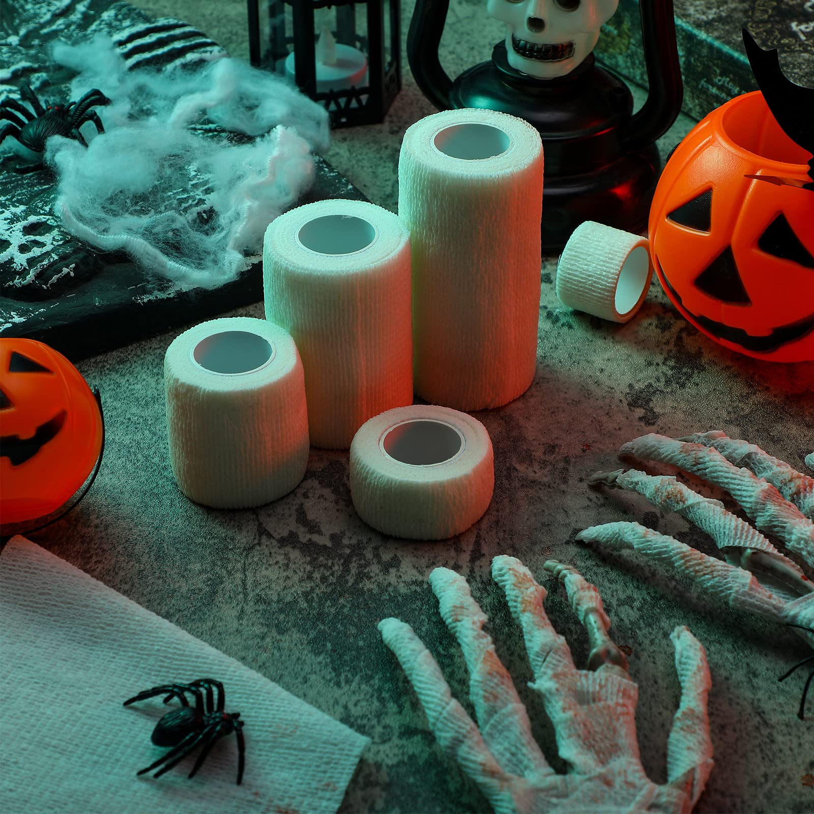 Lothee easy-tear bandage wrap enables quick sizing without scissors.