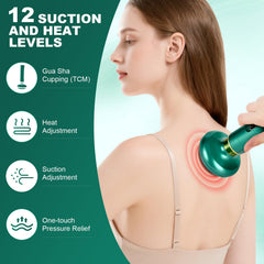 LOTPICK device with heat setting for soothing muscle relief