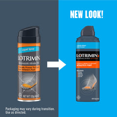 Lotrimin AF with 2% miconazole nitrate shown for antifungal care.