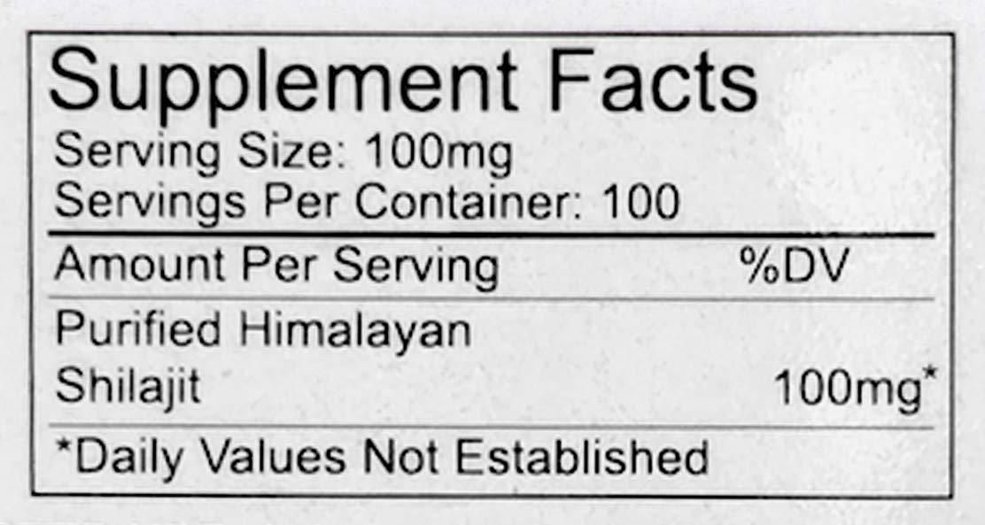 Lotus Blooming Herbs Shilajit resin from Himalayan high-altitude sourcing.