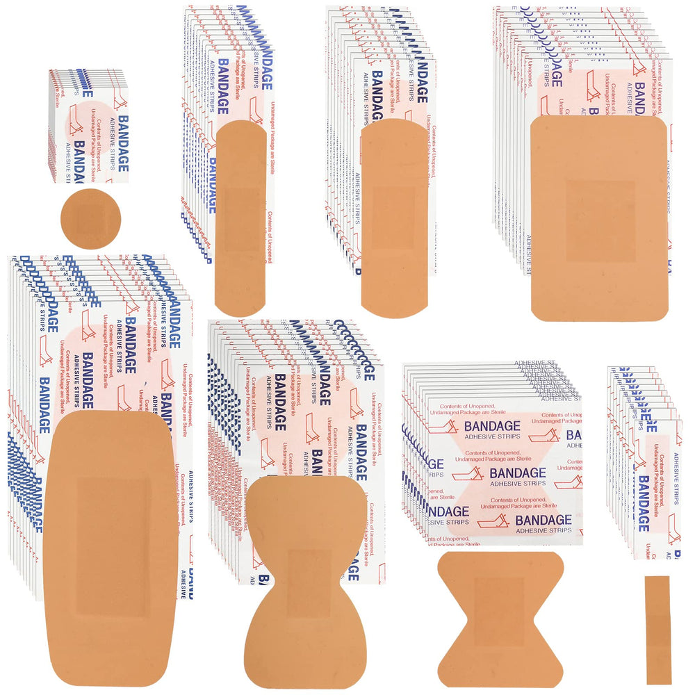 Lounsweer bandage bulk variety pack long strip view, ideal for everyday wound care on the go.
