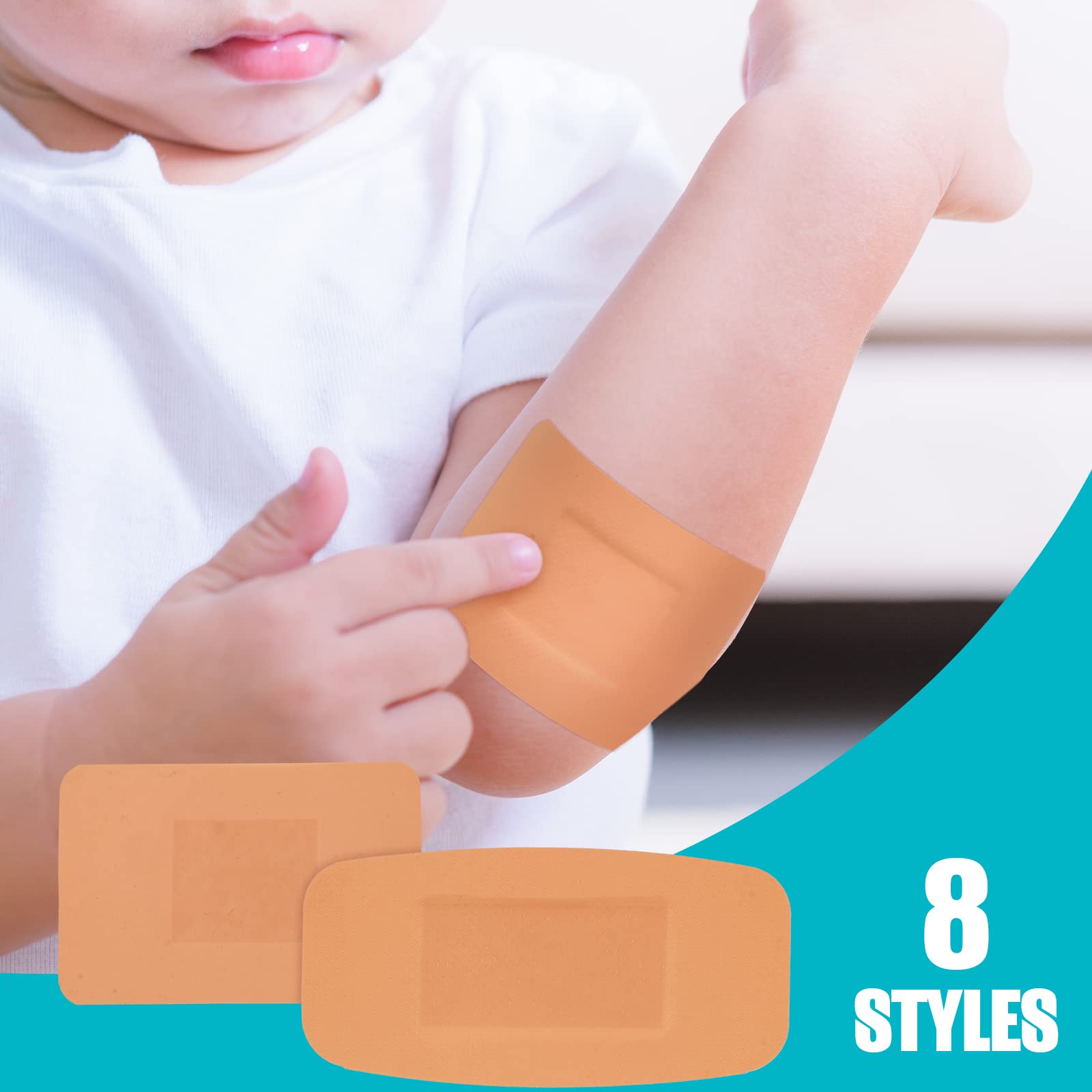 Lounsweer bandage bulk variety pack long strip 2-83x0-98 inch for flexible wrapping.