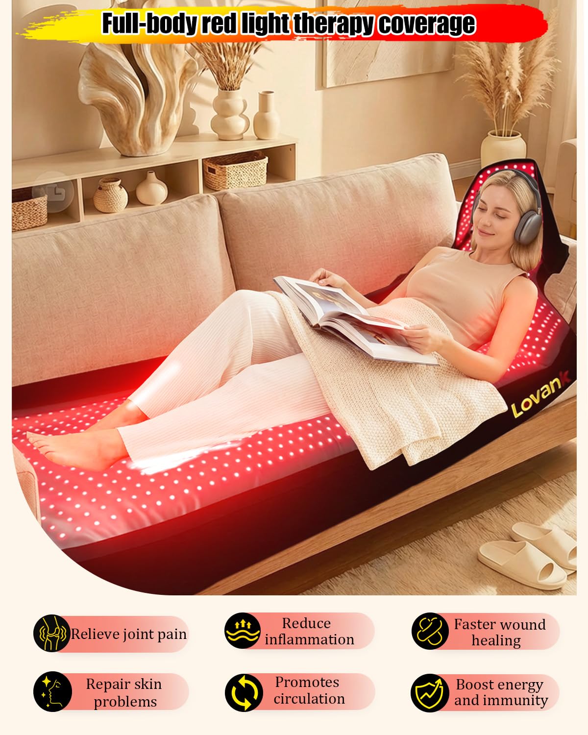 Lovank soft, skin-friendly TPU surface designed for easy cleaning and daily use.
