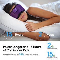 LOVE EYE mask with Bluetooth 5.4 for quick, seamless pairing