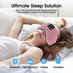 LOVE EYE sleep headphones with Bluetooth 5.4 deliver seamless wireless listening on the go.