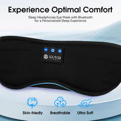 LOVE EYE mask blocks light around the nose for deep darkness