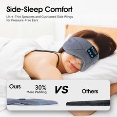 Love Eye Sleep Headphones are washable with removable components for easy cleaning.