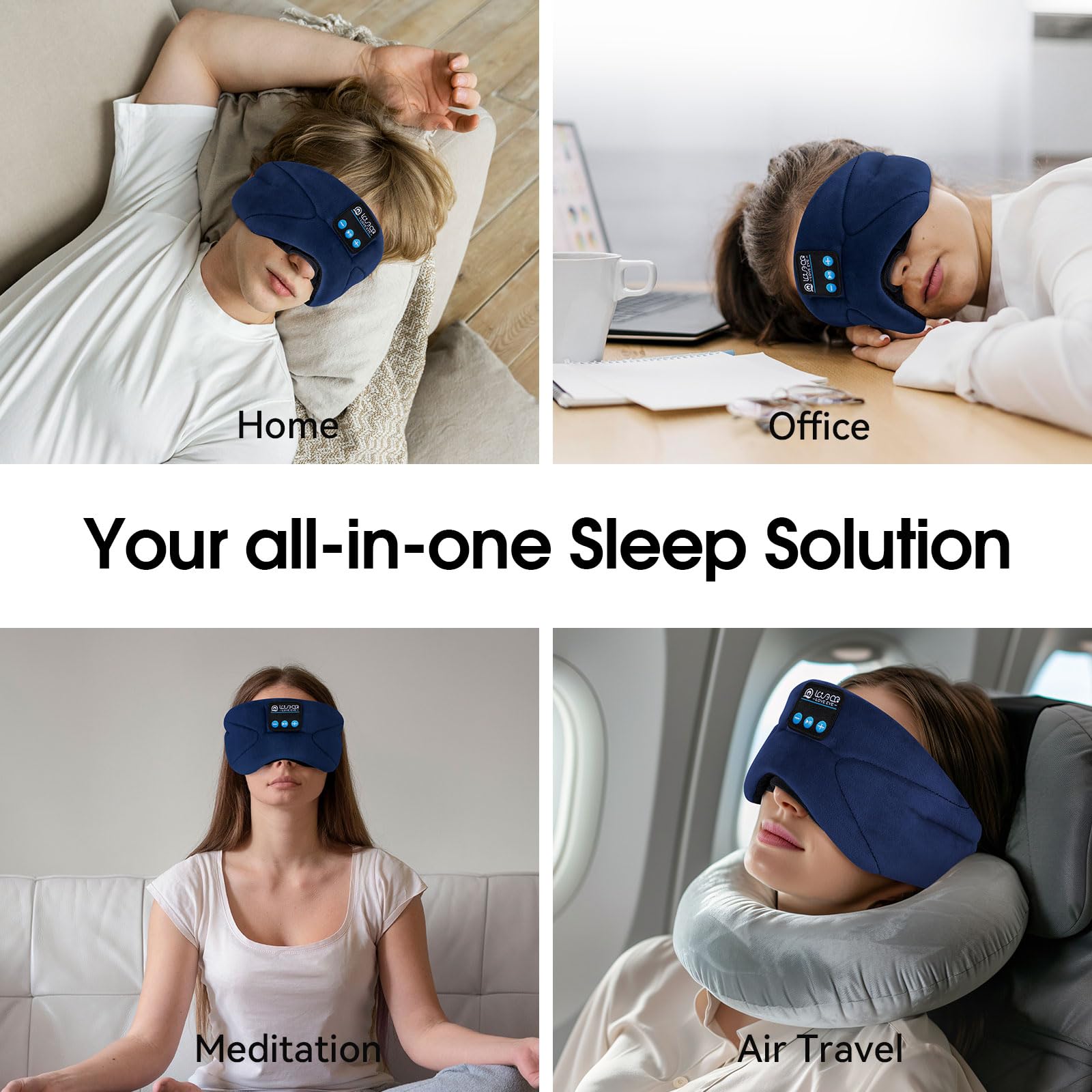 LOVE EYE Adjustable speaker position supports optimal sound while lying down.