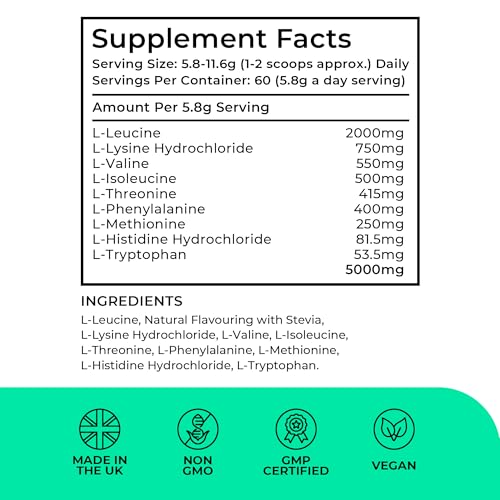 Love Life Supplements EAA scoop with powder for convenient workouts