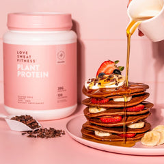 Love Sweat Fitness daily protein routine for women supports goals
