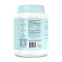 Love Sweat Fitness vanilla protein shake glass with whipped topping highlights creamy texture.