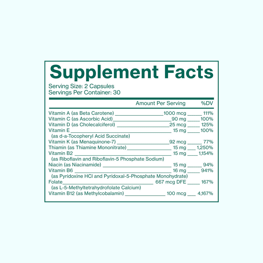 Daily Love ingredients illustration with ashwagandha and chasteberry for stress support.