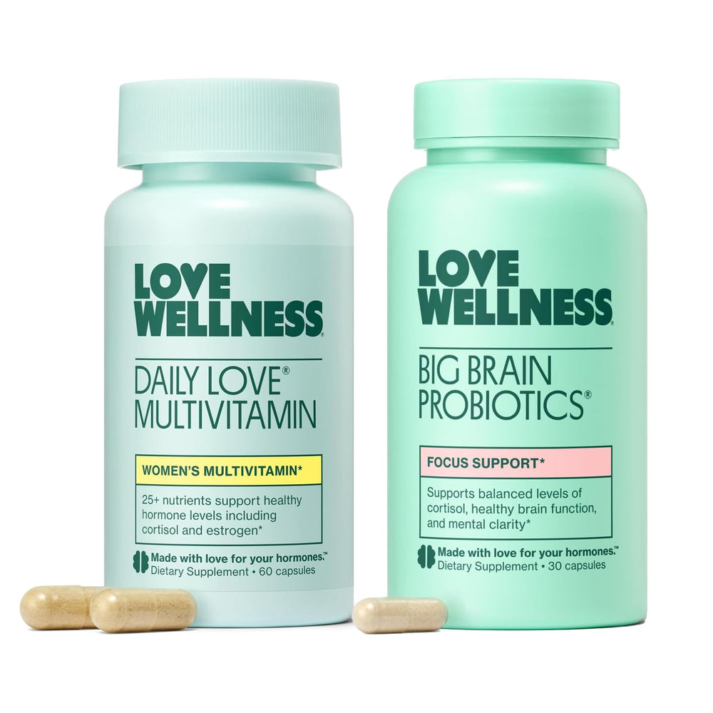 Love Wellness Daily Love bottle for daily immunity and stress support.