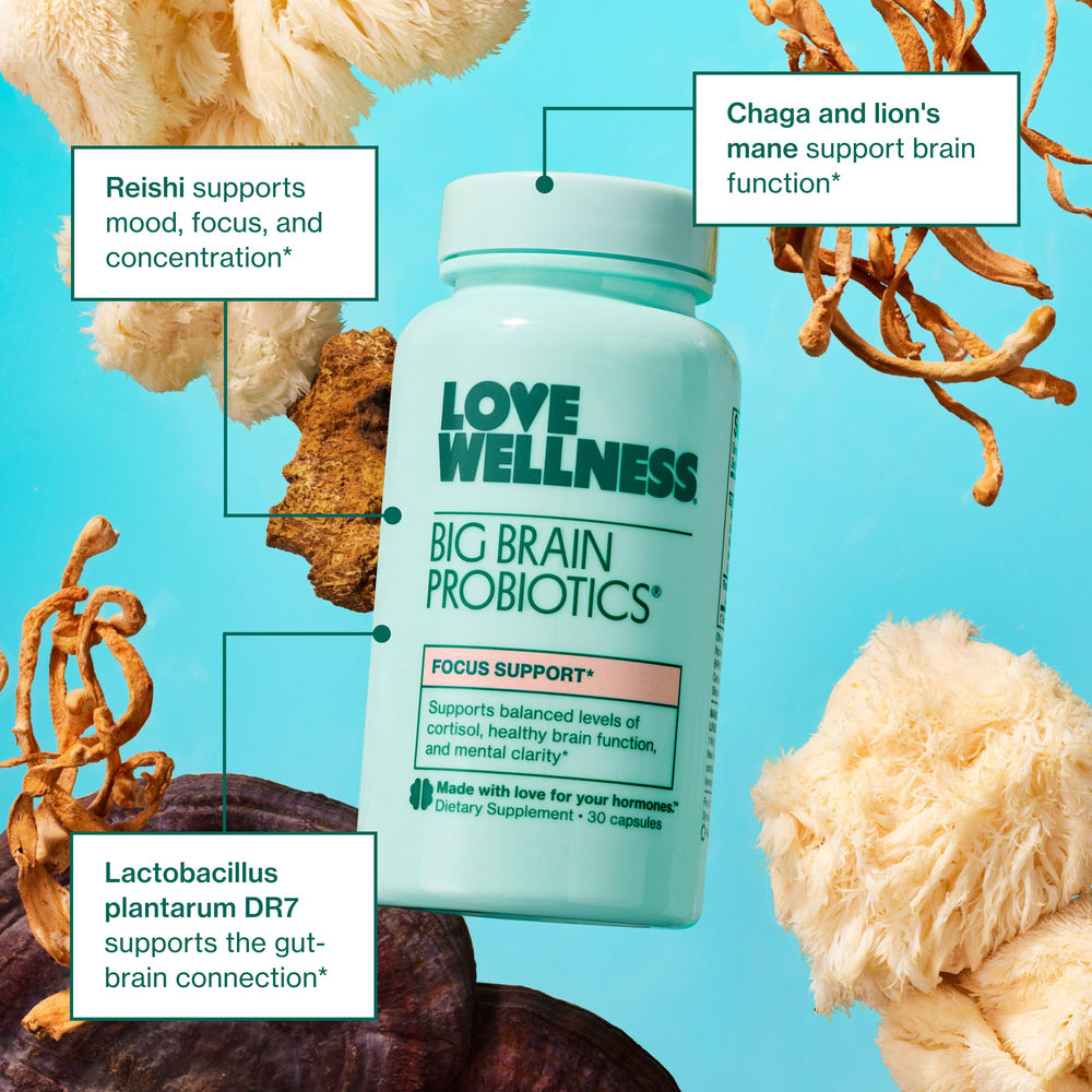 Love Wellness Mind and Body Duo packaging showing combined supplement set.