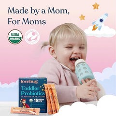 LOVEBUG convenient daily routine for toddlers and busy families.