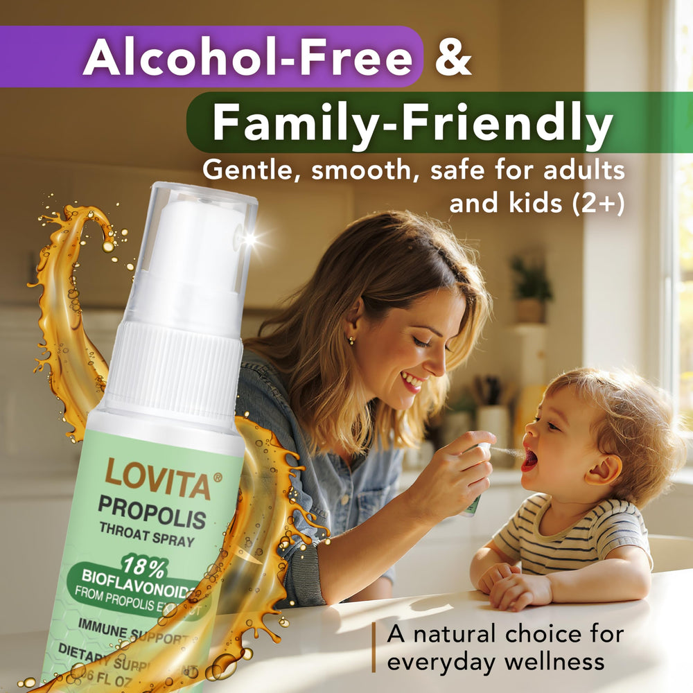 LOVITA Bioflavonoids 18% label highlights natural antioxidants.