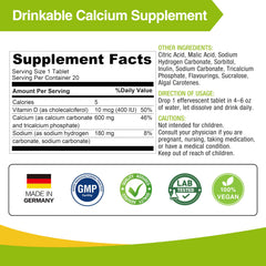 LOVITA Calcium D3 effervescent tablets fit into a simple morning routine