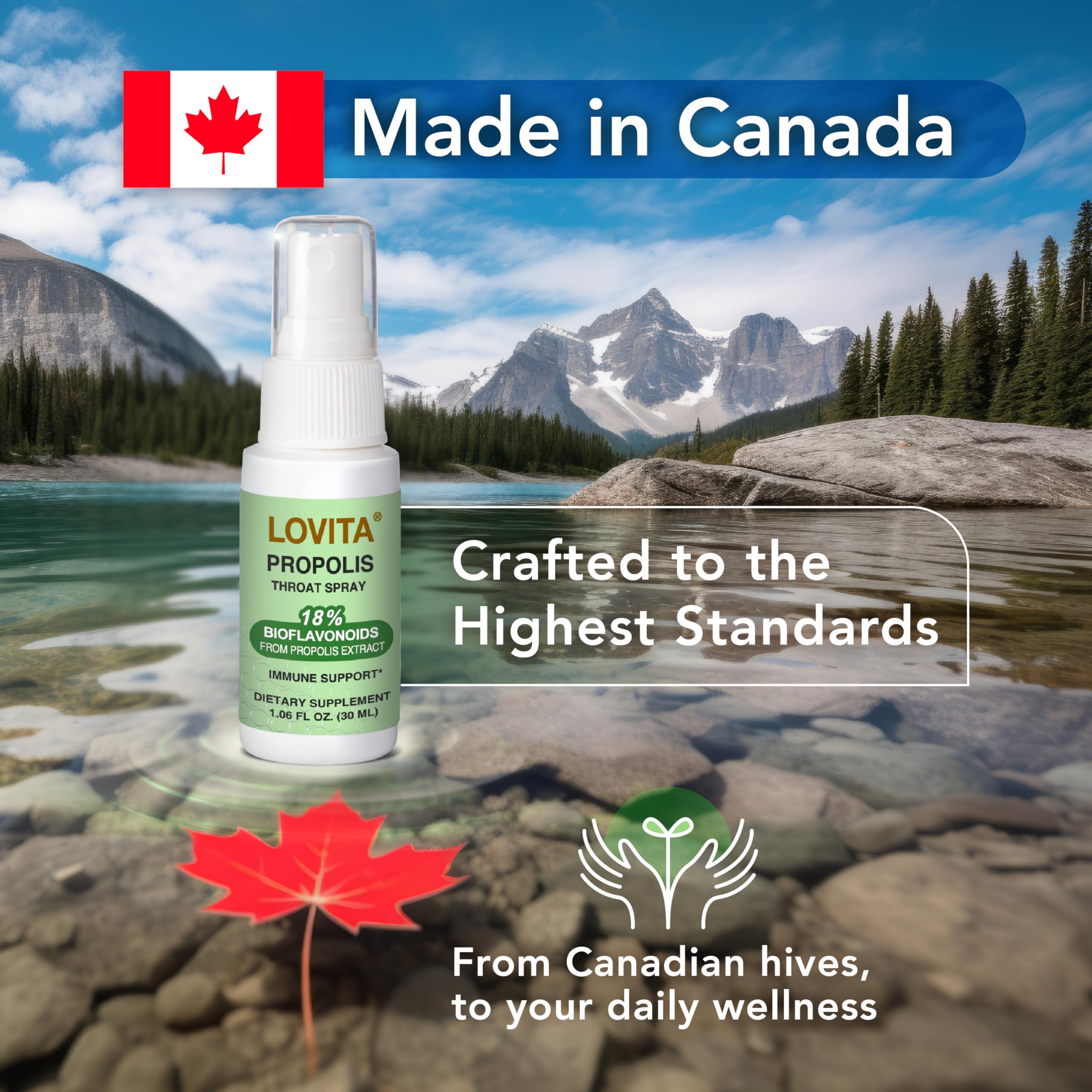 LOVITA Gluten-free Non-GMO label supports diet compatibility.