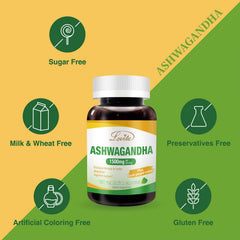 Lovita KSM-66 Ashwagandha capsules in hand for daily routine