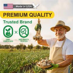 LOVITA USA-made garlic capsules manufactured in cgmp facilities