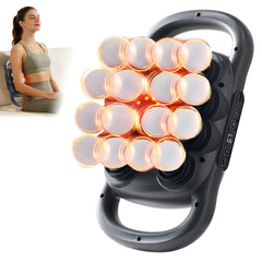 LOVMASSG 16-head massage gun for full-body percussion after workouts.