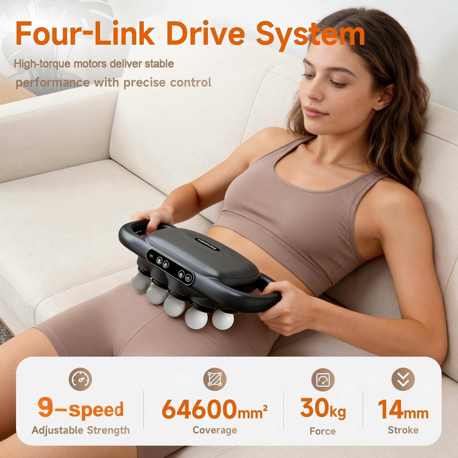 LOVMASSG gift-ready percussion massager suitable for friends and family.