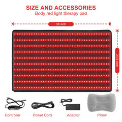 100W LED array provides bright, even light across the pad
