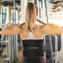 LOVTRAVEL 210 red and 420 infrared lights provide comprehensive coverage.