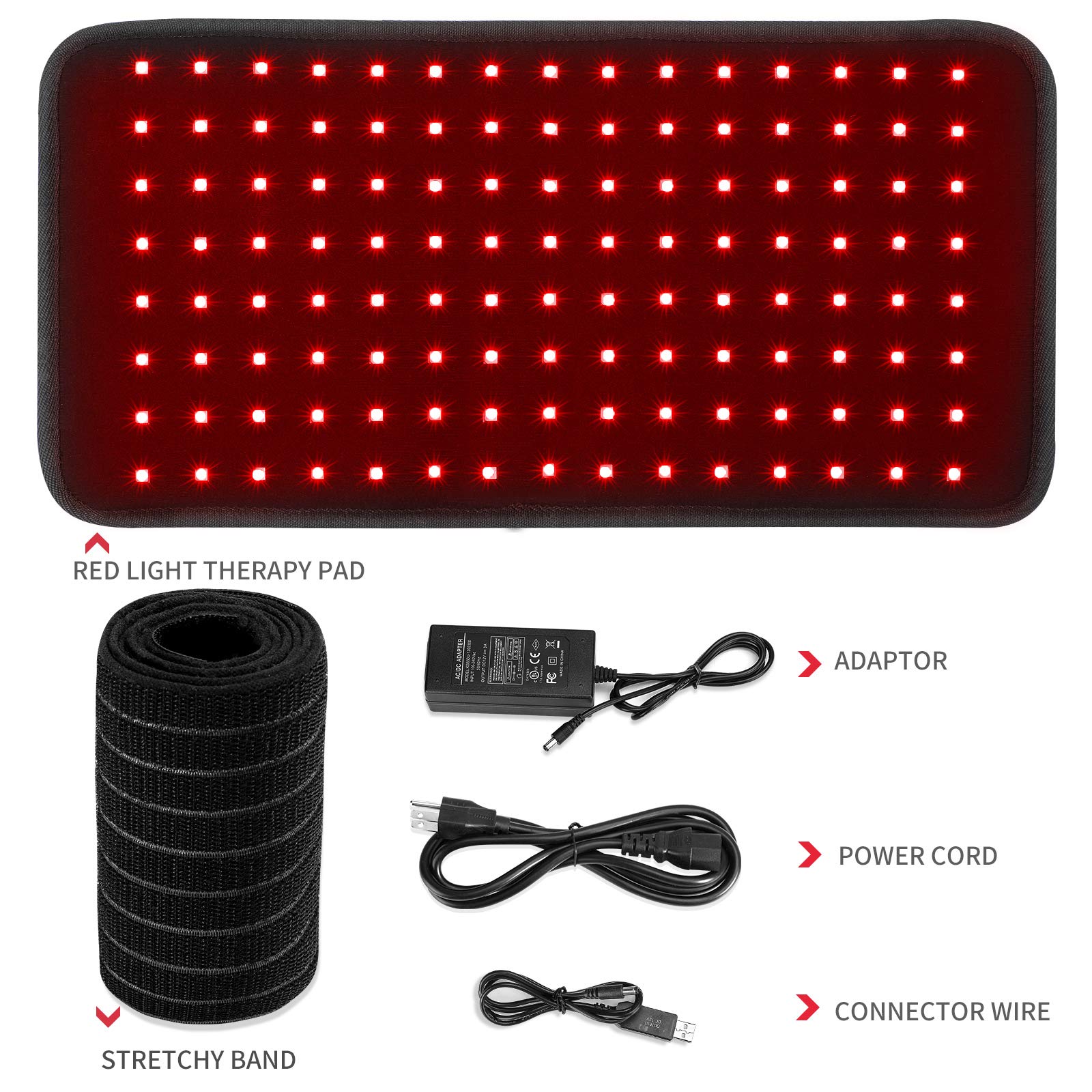 Lovtravel close-up of dense 360-LED array delivering wide coverage.