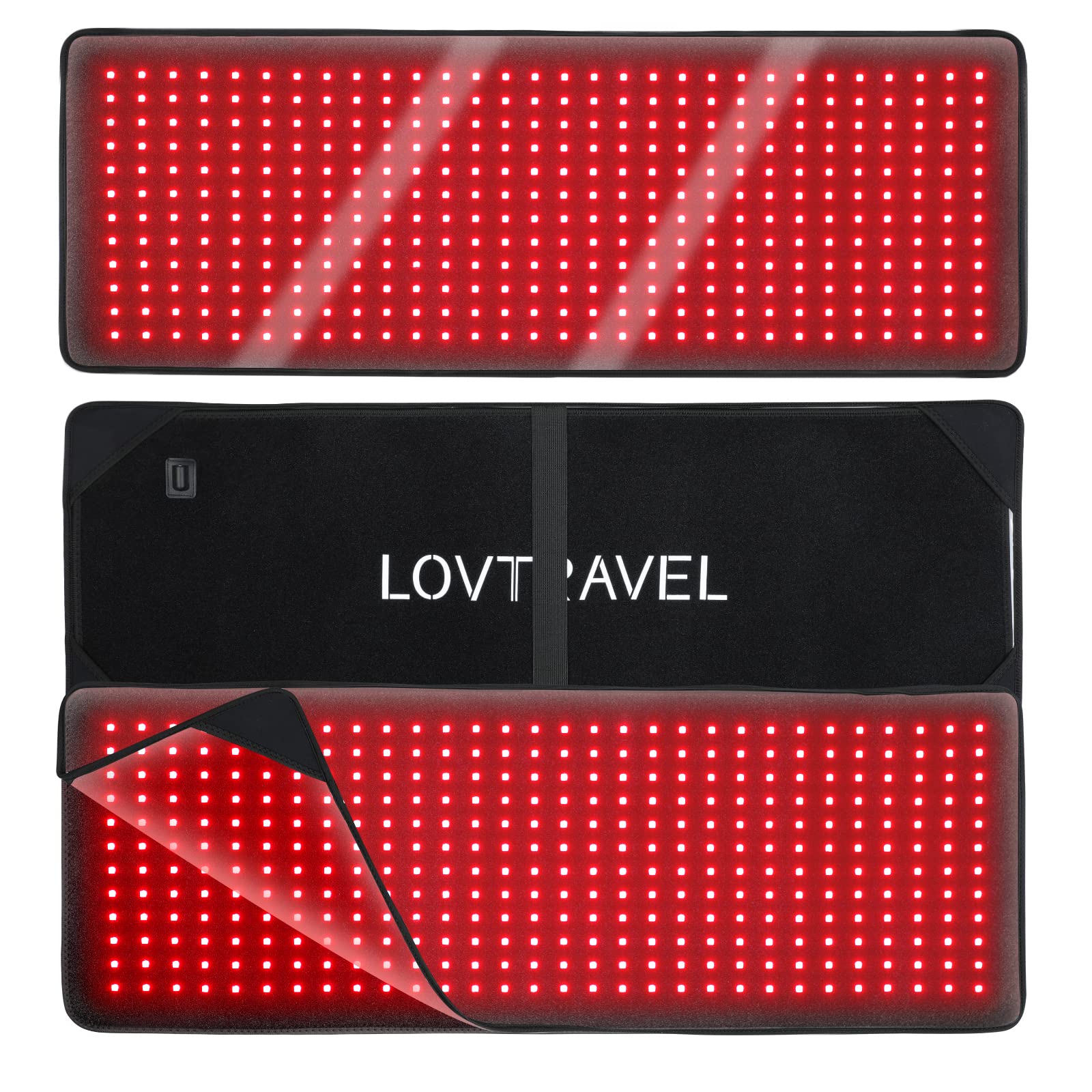 LOVTRAVEL auto shut-off timer for convenient session control.