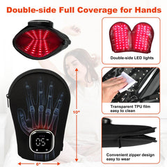 LOVTRAVEL flexible zipper design allowing half-open wear