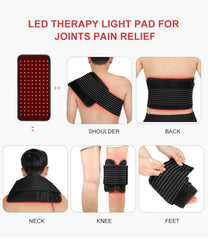 Lovtravel 660nm red-only mode indicator for targeted red light sessions.