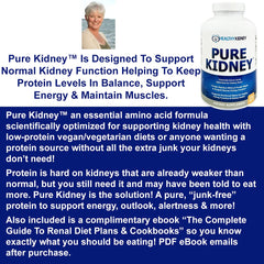 Sample pages of low-protein renal diet guide