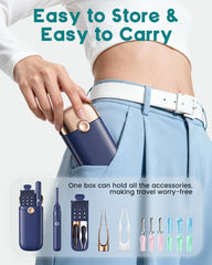 Loyker portable travel box keeps all accessories organized for family trips