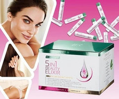 LR Health & Beauty Lifetakt Elixir glass and daily ritual scene.