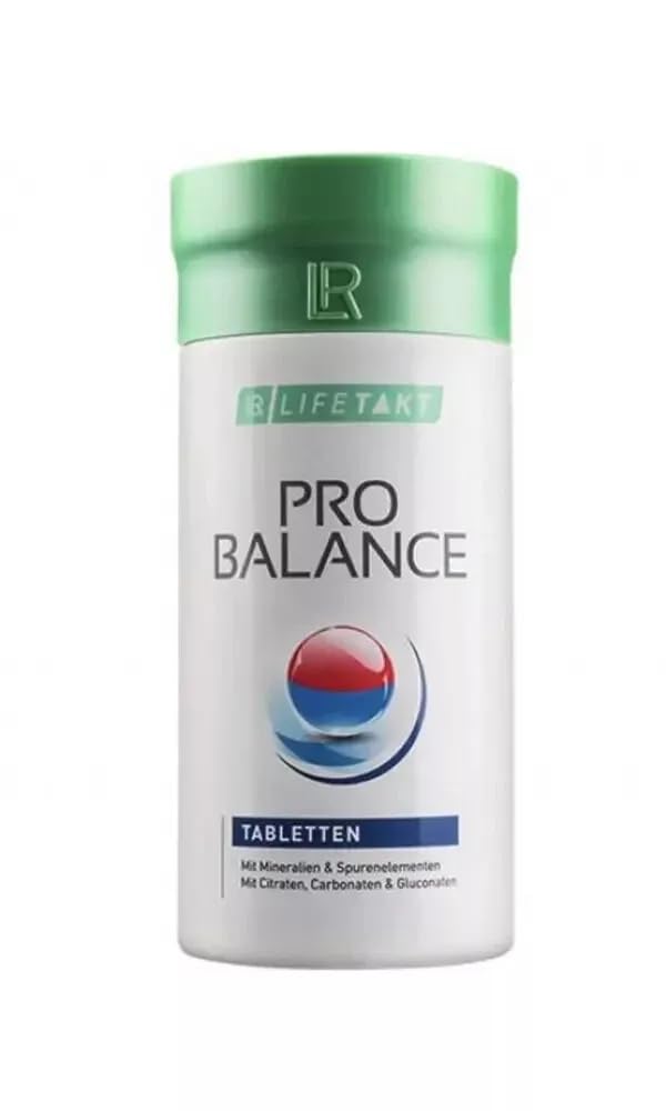LR Lifetakt Pro Balance bottle with tablets for daily nutrient support.