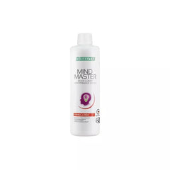 LR Health & Beauty Mind Master Red bottle shown for daily energy support.