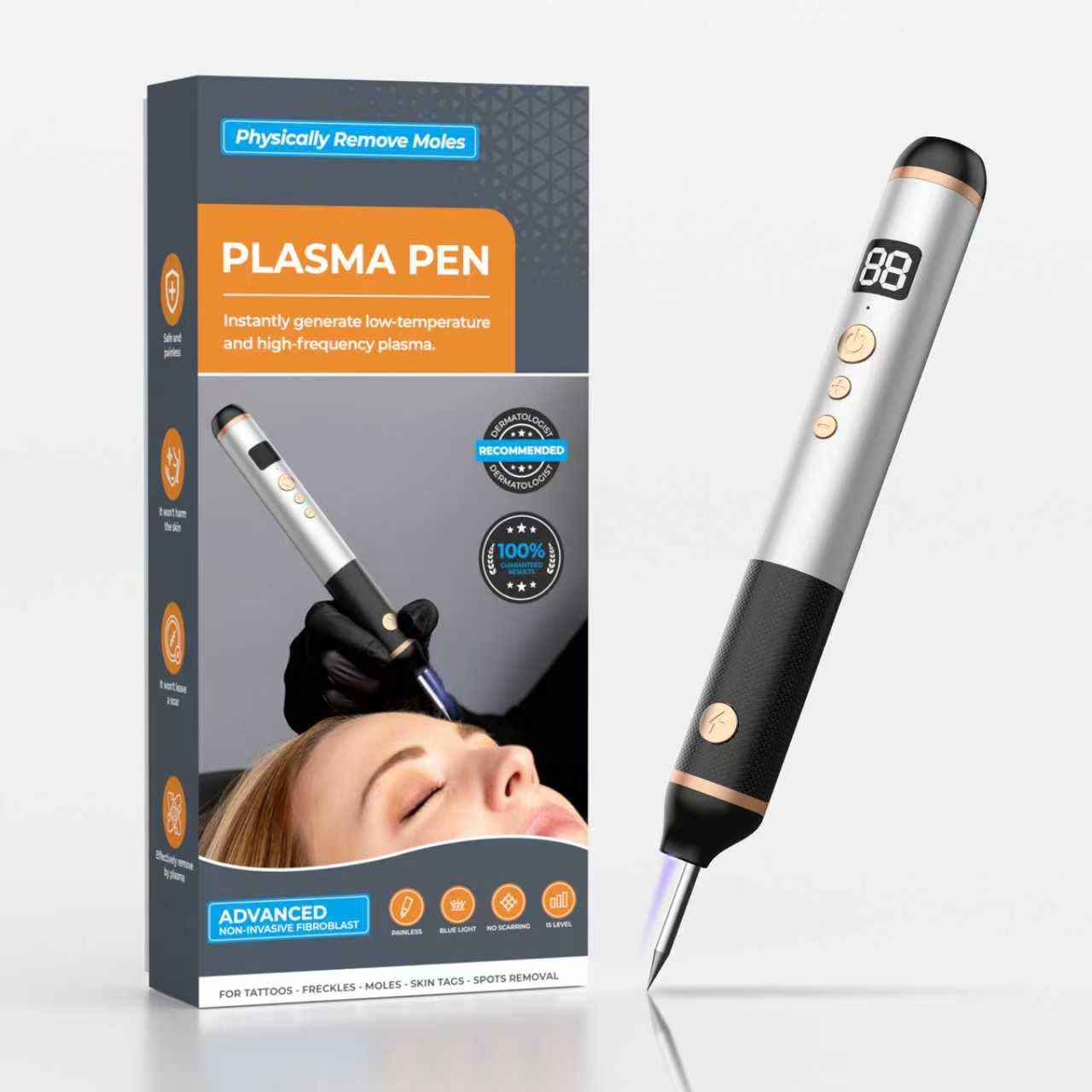 Lrxveio Skin Clinic Freeze Point device front view for at-home wart removal