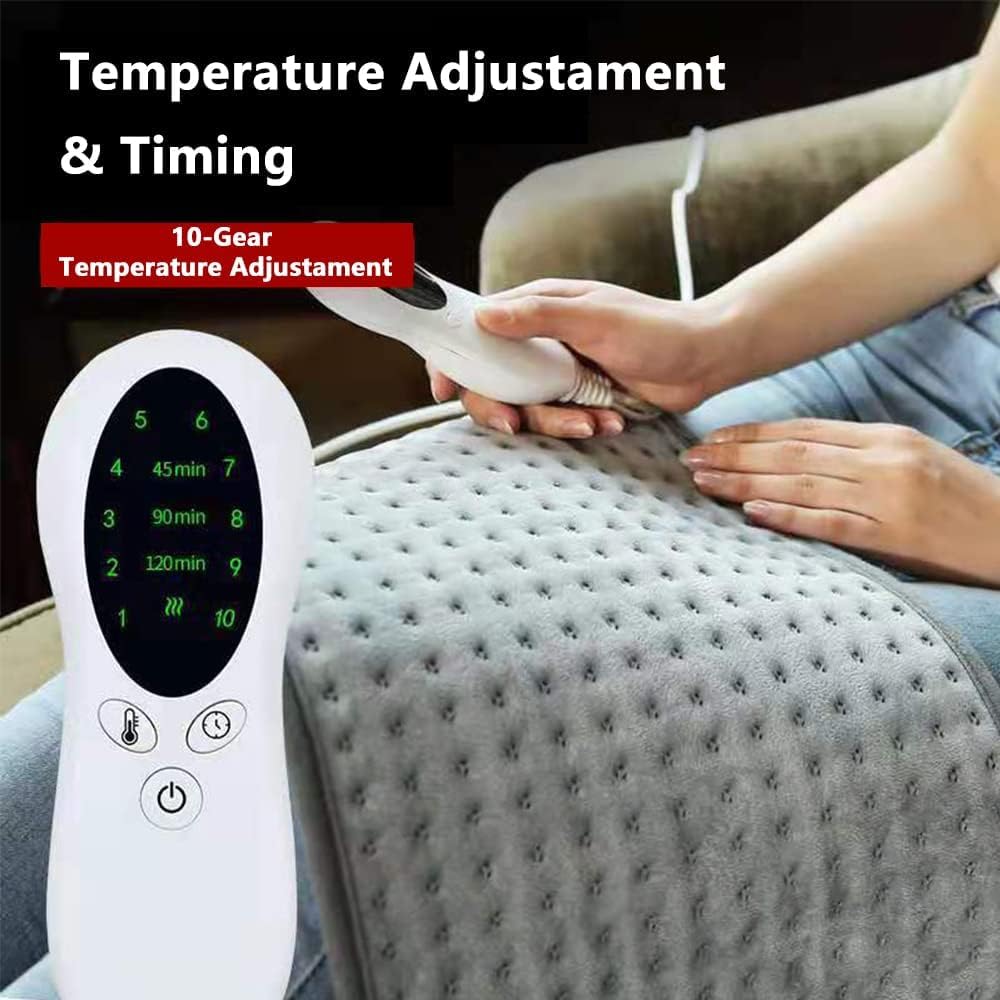 LSLCQW heating pad available in multiple sizes for versatile coverage