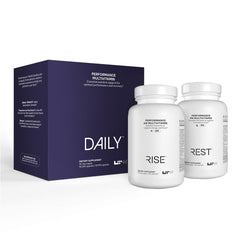 LTH Daily Performance bottle front shows energy support and daily nutrition