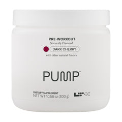 LTH Pump Dark Cherry canister, smooth energy for workouts