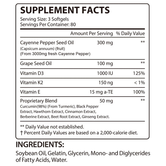 LTQXGT Pepper Capsules with turmeric-curcumin for daily vitality.