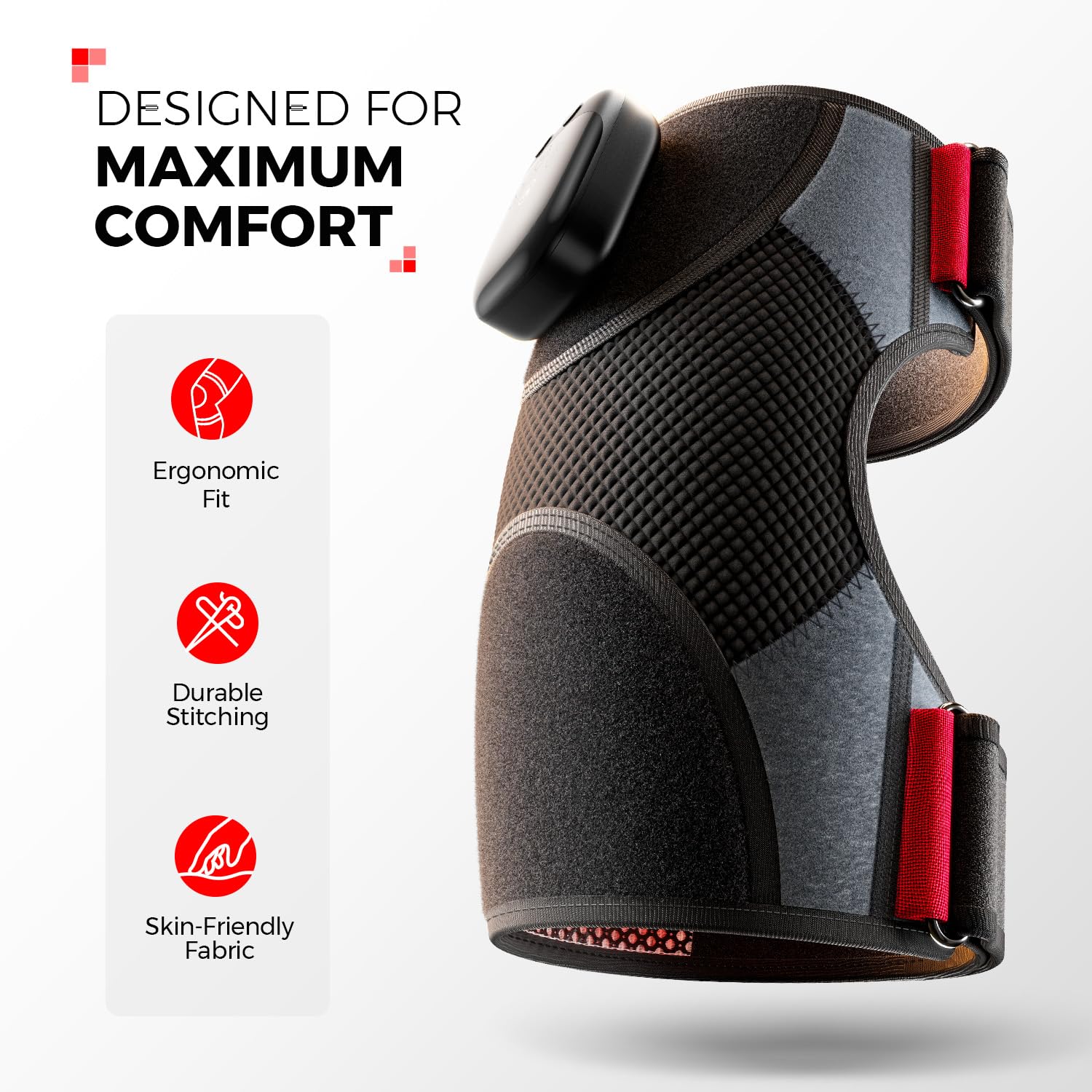 LTW extension strap enables use on elbow or shoulder with knee wrap
